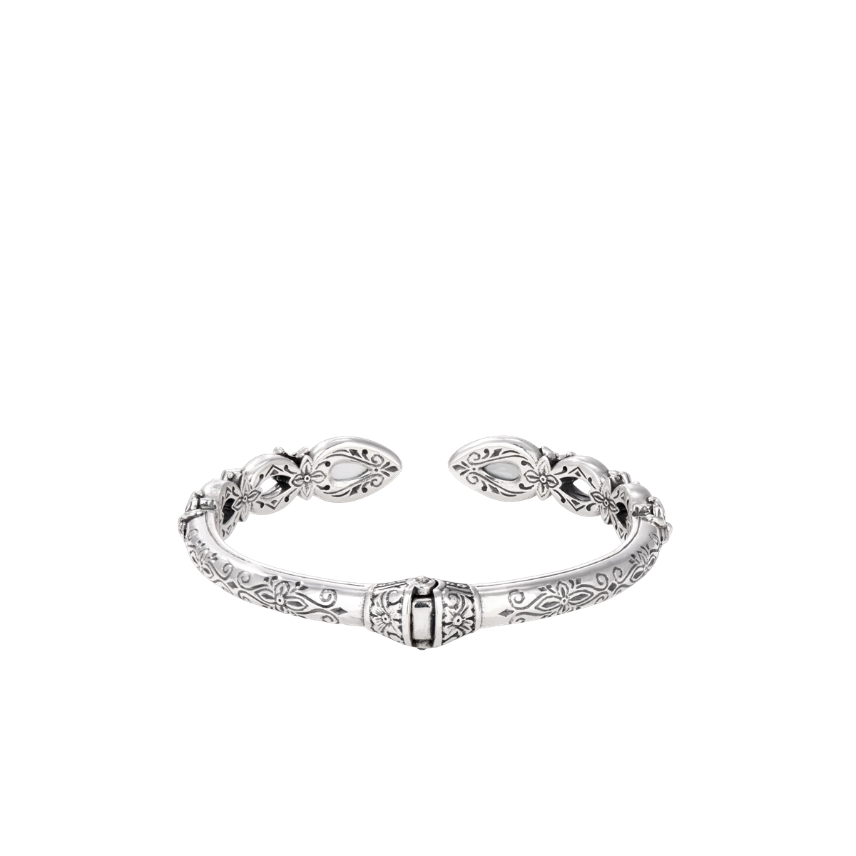Konstantino Bracelets in Silver containing Mother of pearl, Quartz, Other, Multi-gemstone BKJ758-702