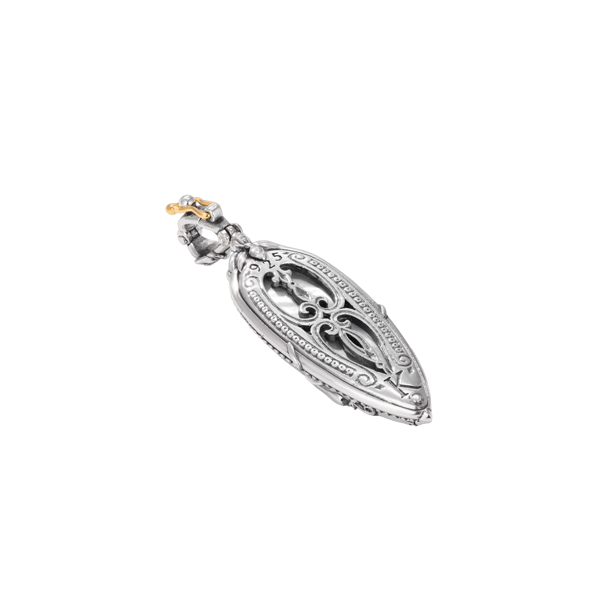 Konstantino Pendants in Silver containing Mother of pearl, Quartz, Other, Multi-gemstone MEKJ796-650