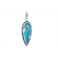 Konstantino Pendants in Silver containing Mother of pearl, Quartz, Other, Multi-gemstone MEKJ796-650