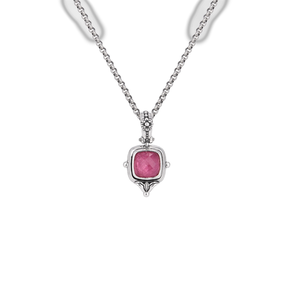 Konstantino Pendants in Silver containing Mother of pearl, Quartz, Other, Multi-gemstone MEKJ798-702