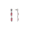 Konstantino Earrings in Silver containing Mother of pearl, Quartz, Other, Multi-gemstone SKKJ733-702