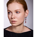 Konstantino Earrings in Silver containing Mother of pearl, Quartz, Other, Multi-gemstone SKKJ733-702