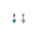 Konstantino Earrings in Silver containing Mother of pearl, Quartz, Other, Multi-gemstone SKKJ736-650