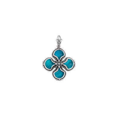 Konstantino Pendants in Silver containing Mother of pearl, Quartz, Other, Multi-gemstone STKJ428-650