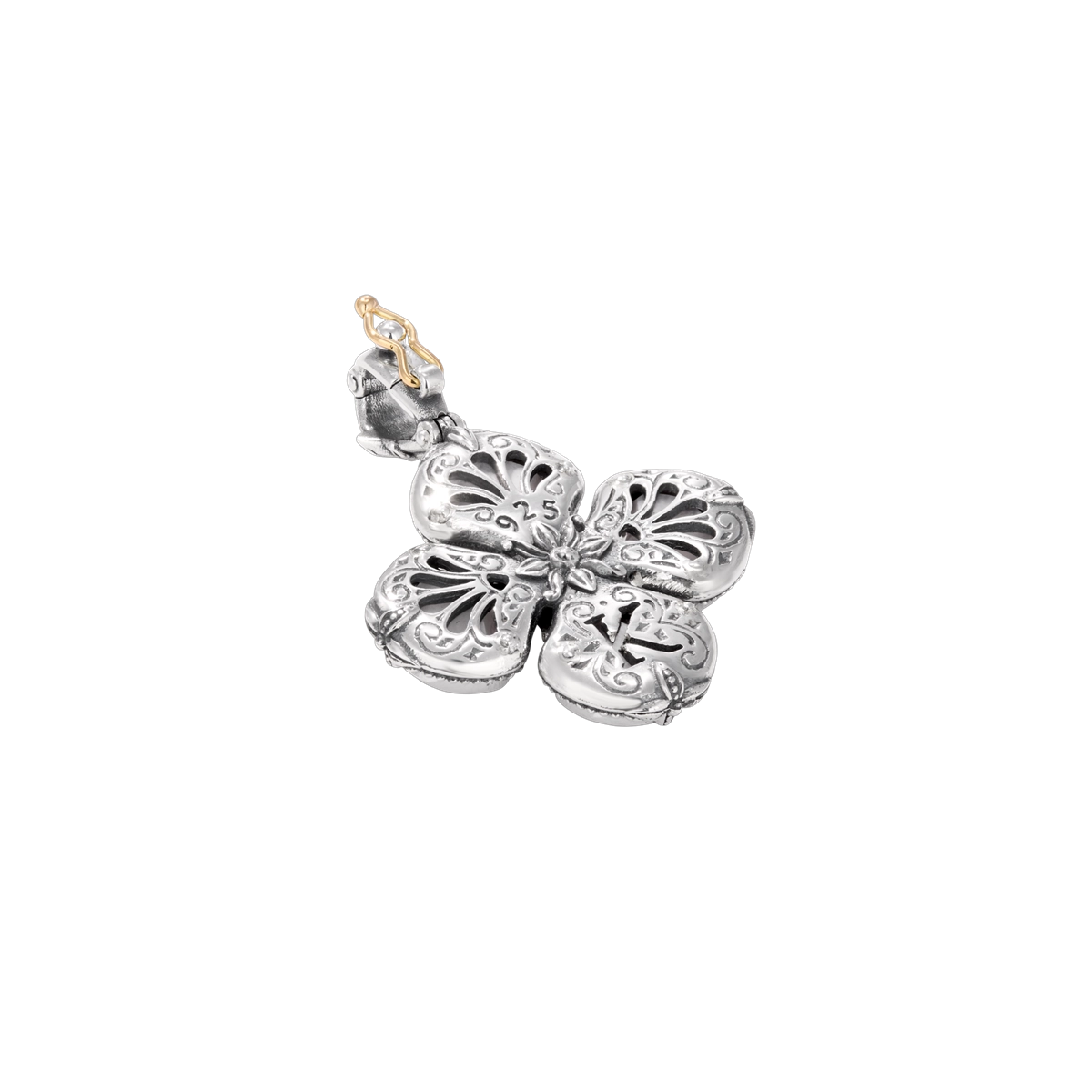 Konstantino Pendants in Silver containing Mother of pearl, Quartz, Other, Multi-gemstone STKJ428-650