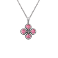 Konstantino Pendants in Silver containing Mother of pearl, Quartz, Other, Multi-gemstone STKJ428-702