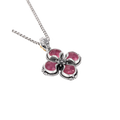 Konstantino Pendants in Silver containing Mother of pearl, Quartz, Other, Multi-gemstone STKJ428-702