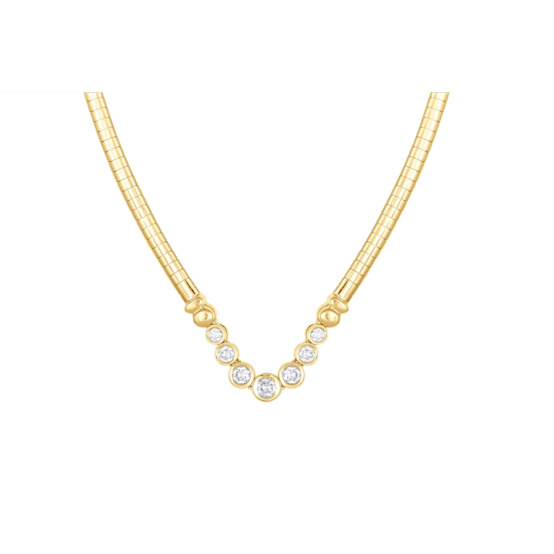 Necklaces Necklaces in Yellow Gold containing Diamond 449629