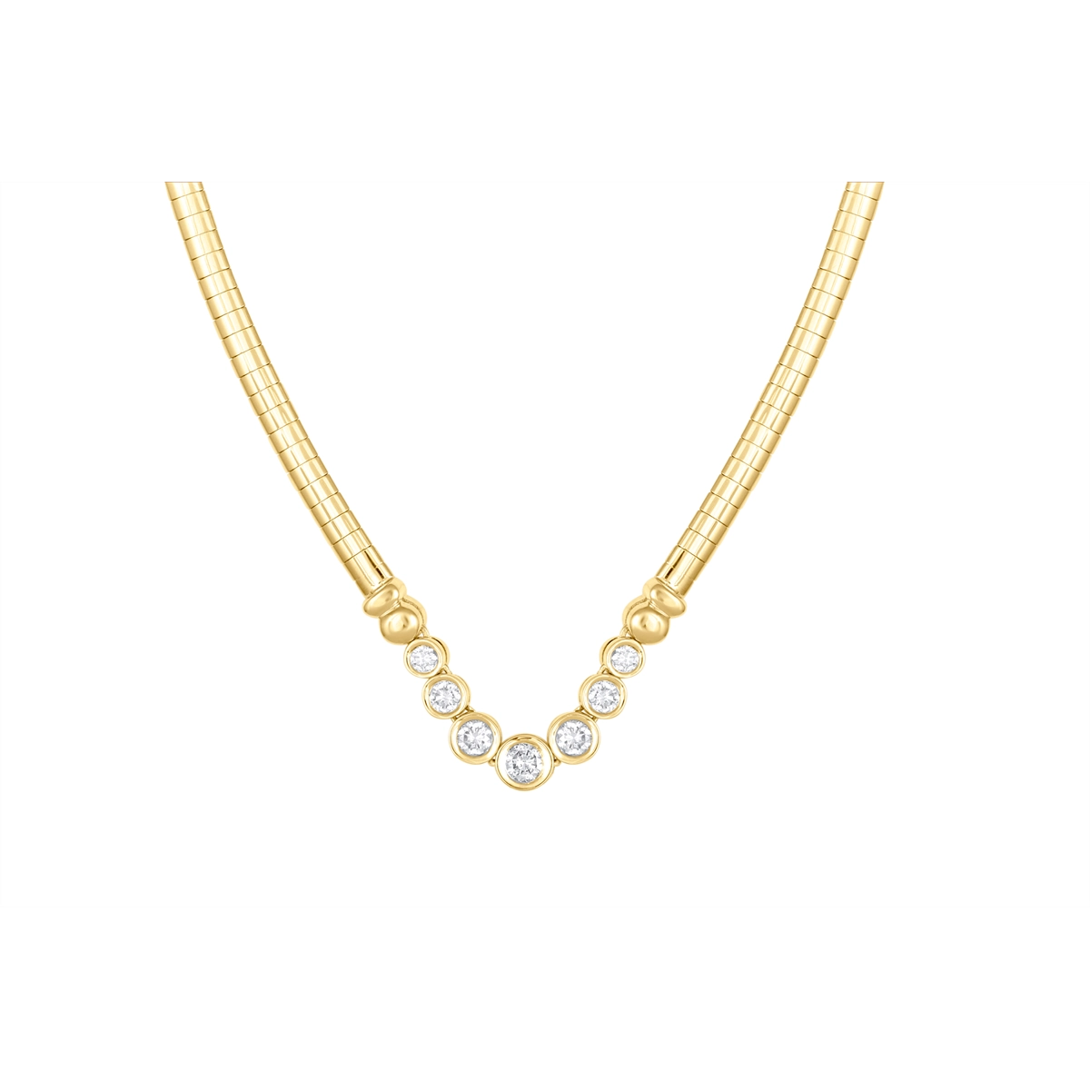 Necklaces Necklaces in Yellow Gold containing Diamond 449629