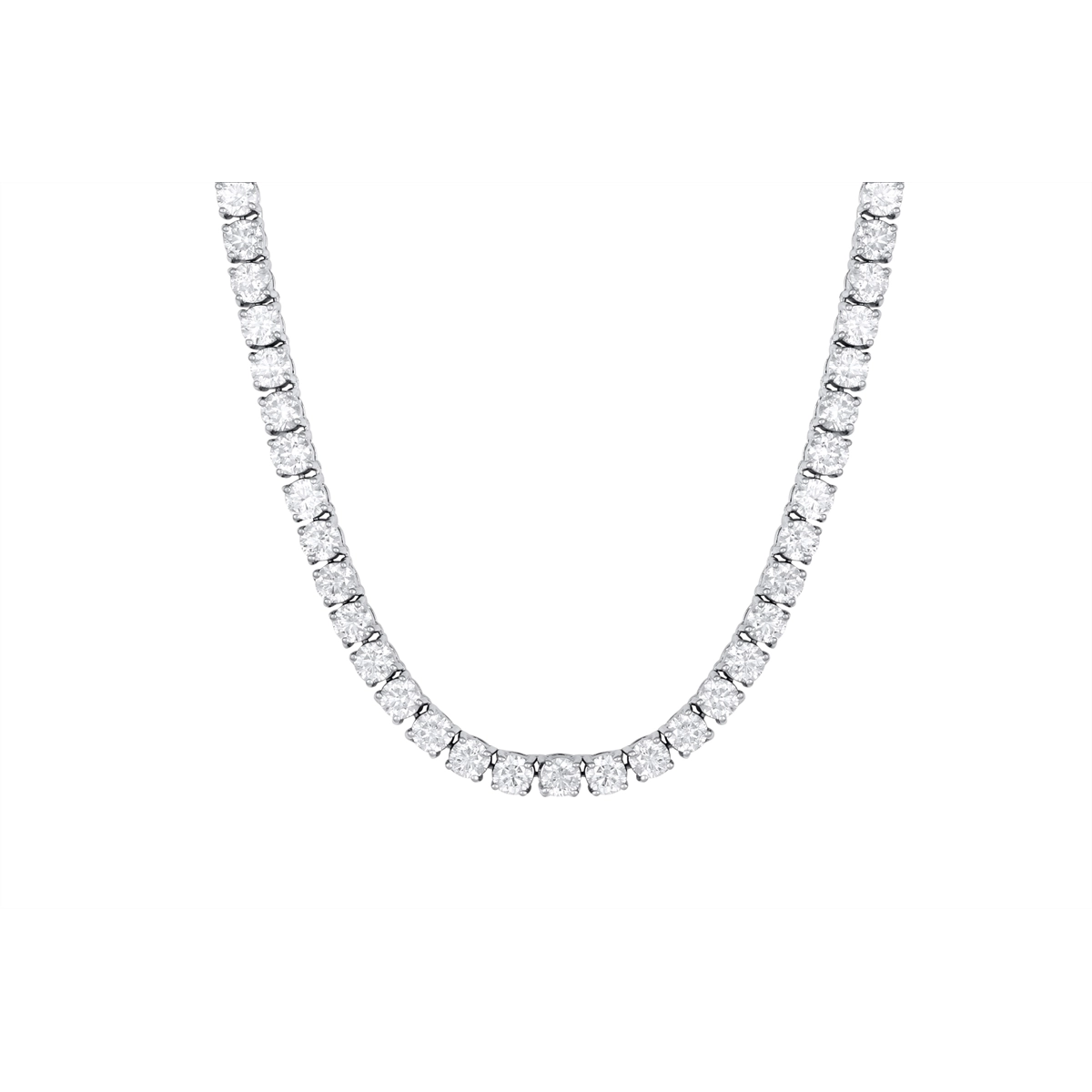 Necklaces Necklaces in White Gold containing Diamond 449631