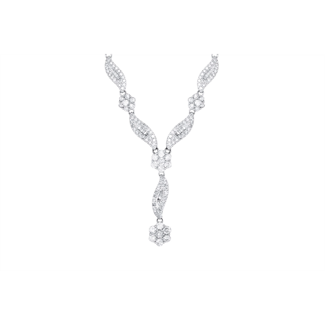 Necklaces Necklaces in White Gold containing Diamond 449632