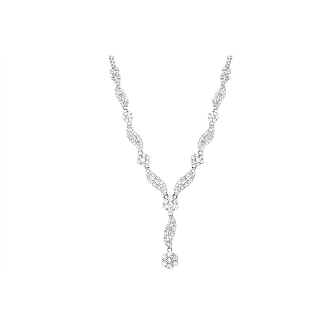Necklaces Necklaces in White Gold containing Diamond 449632