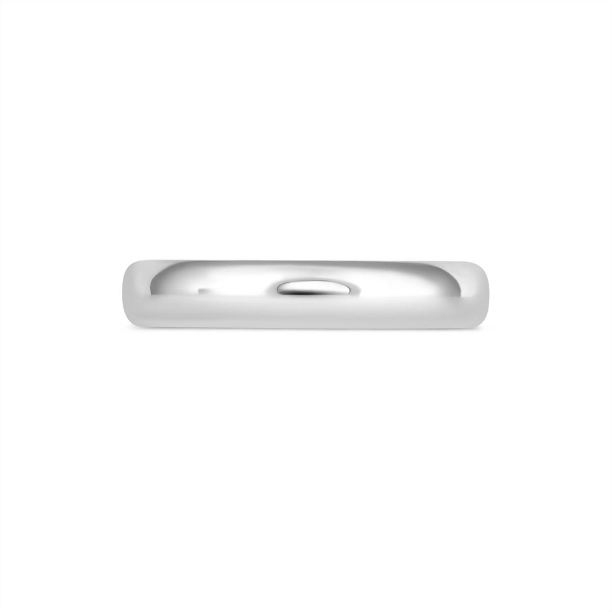 Mens Bands Engagement in White Gold 4MMCF14KW-10