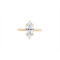 Tacori Engagement Rings in Yellow Gold containing Diamond 2671 MQ 14X7 Y