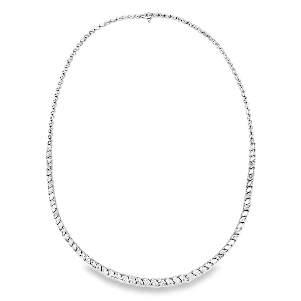 Necklaces Necklaces in White Gold containing Diamond 449798