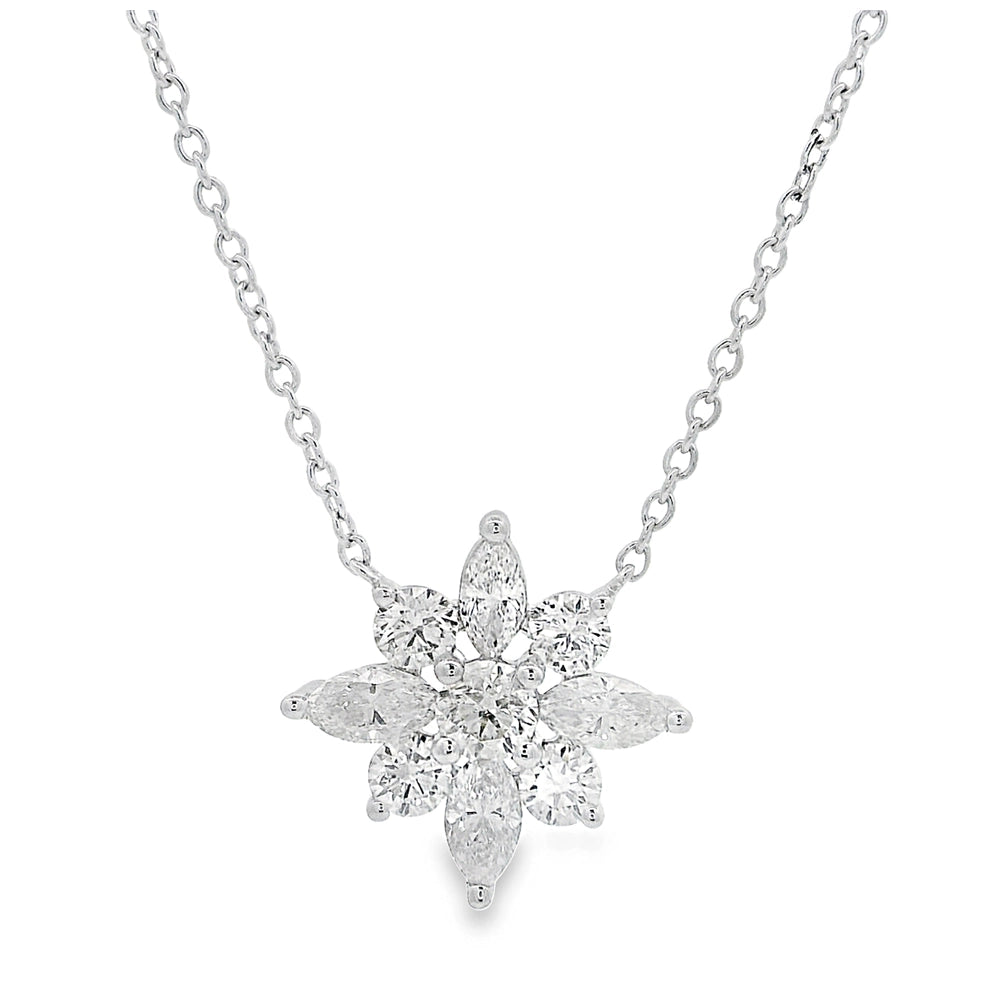 Necklaces Necklaces in White Gold containing Diamond 449801