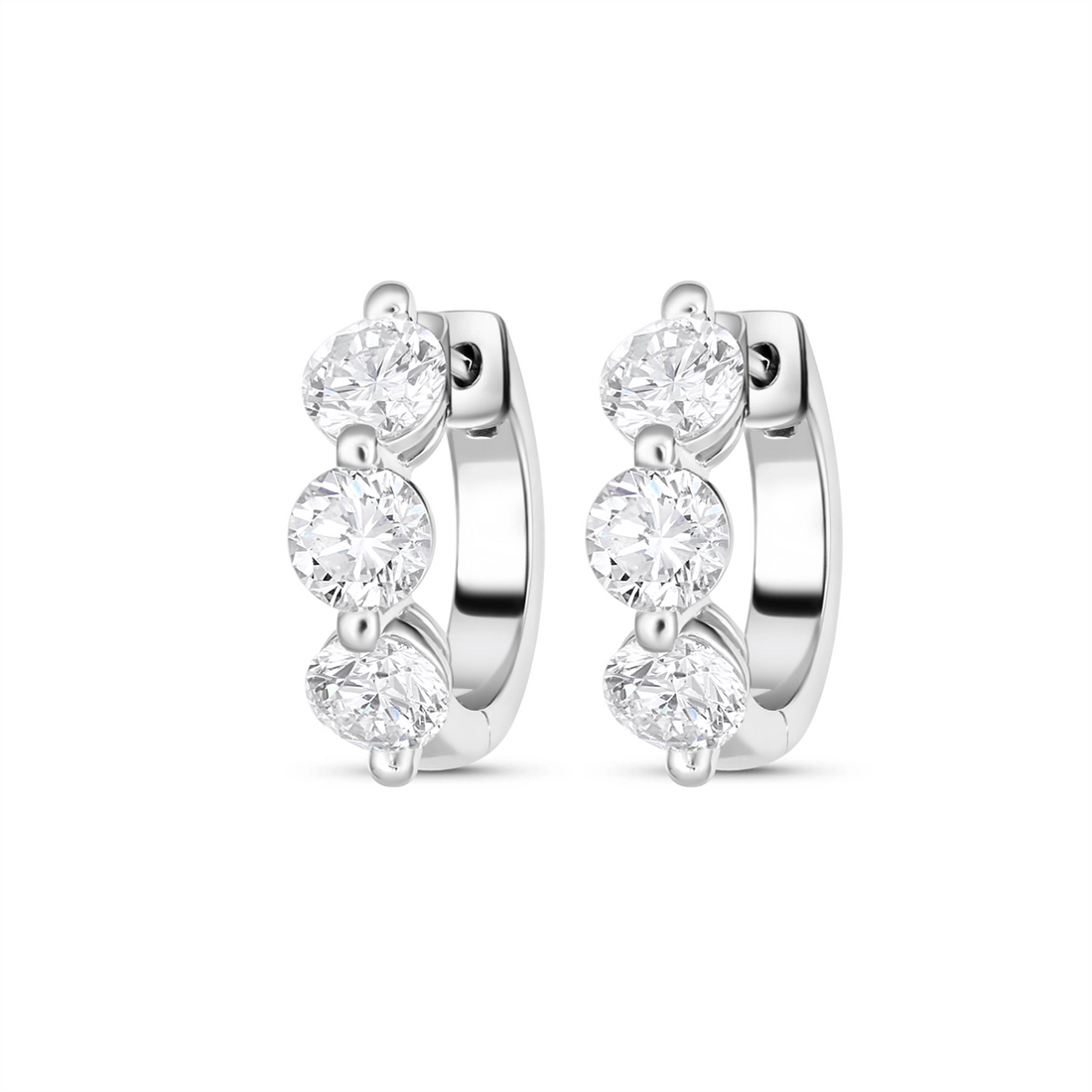 Earrings Jewelry in White Gold 449809