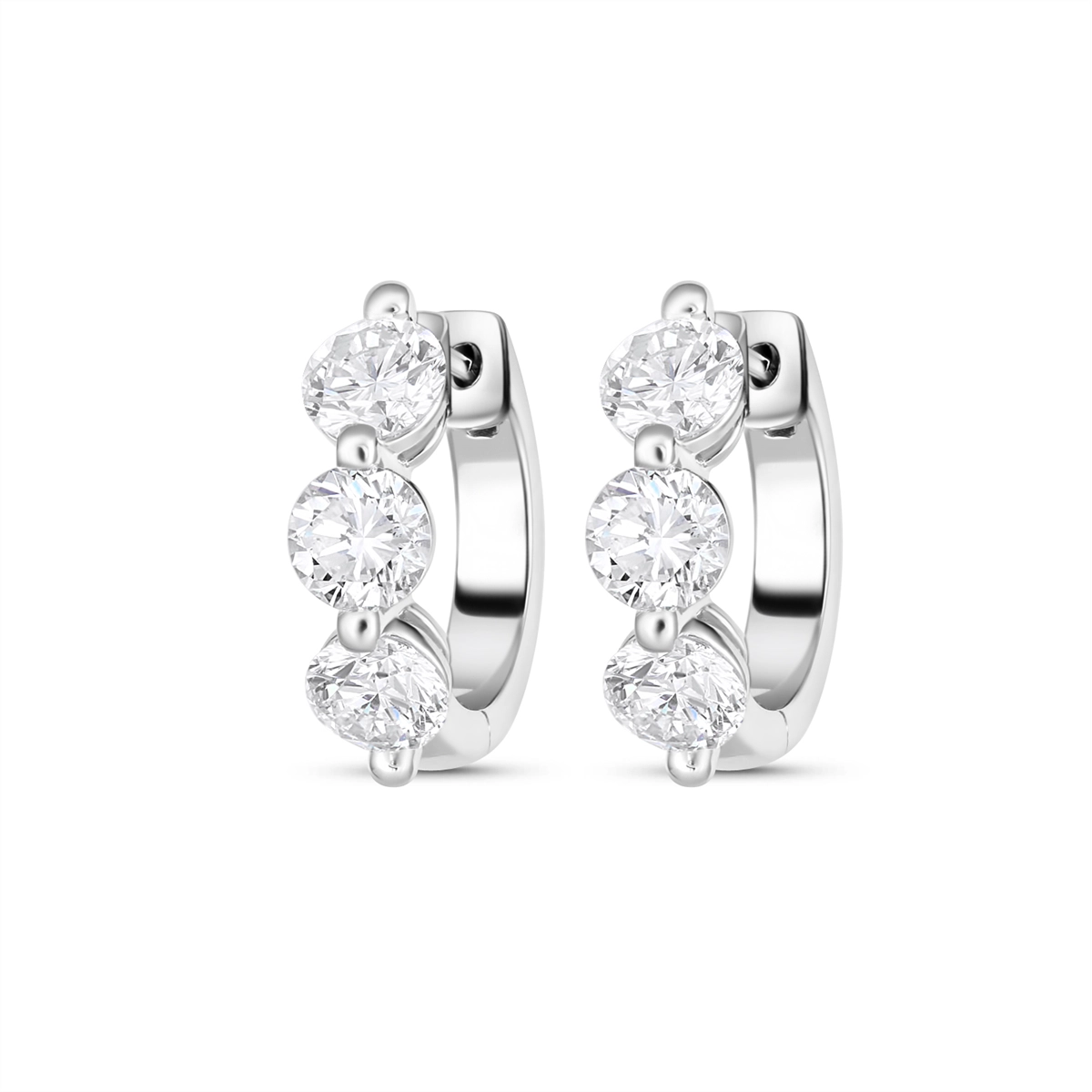 Earrings Jewelry in White Gold 449809