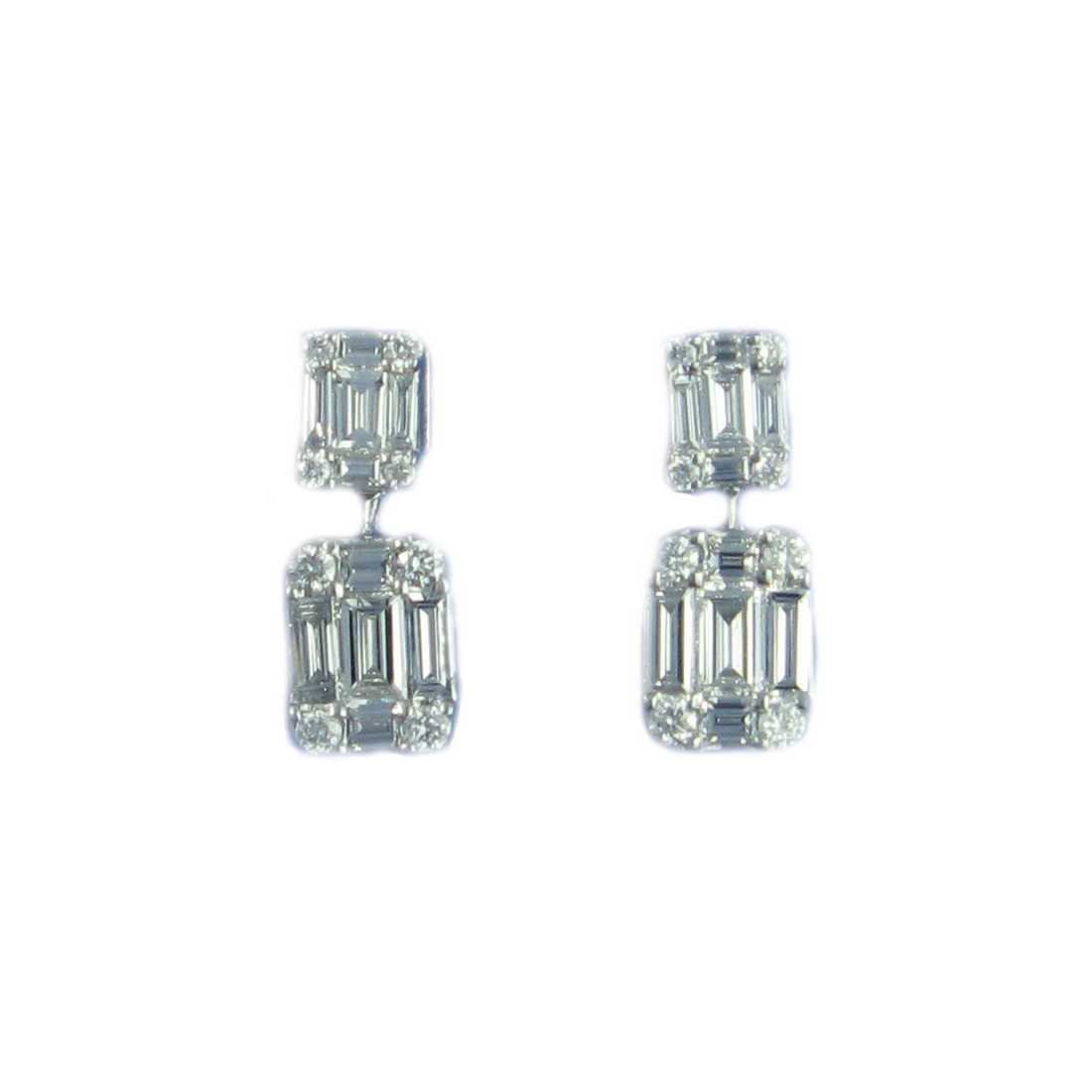 Earrings Earrings in White Gold containing Diamond 449833