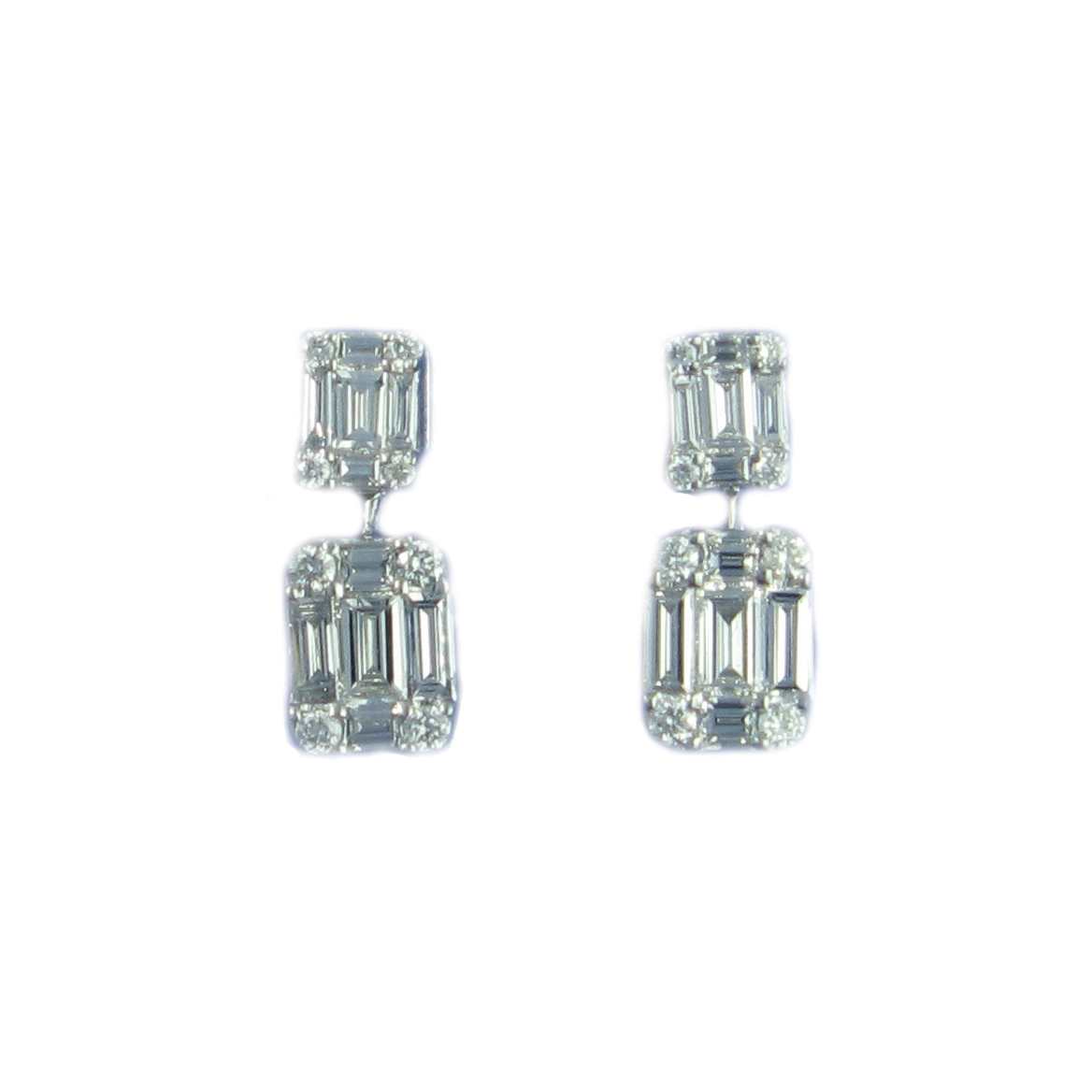 Earrings Earrings in White Gold containing Diamond 449833