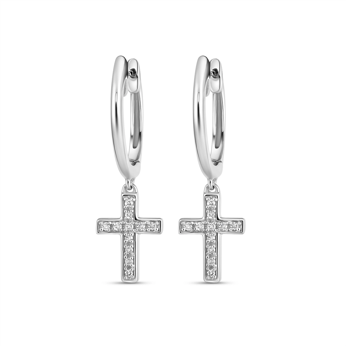 Earrings Earrings in White Gold containing Diamond 449838