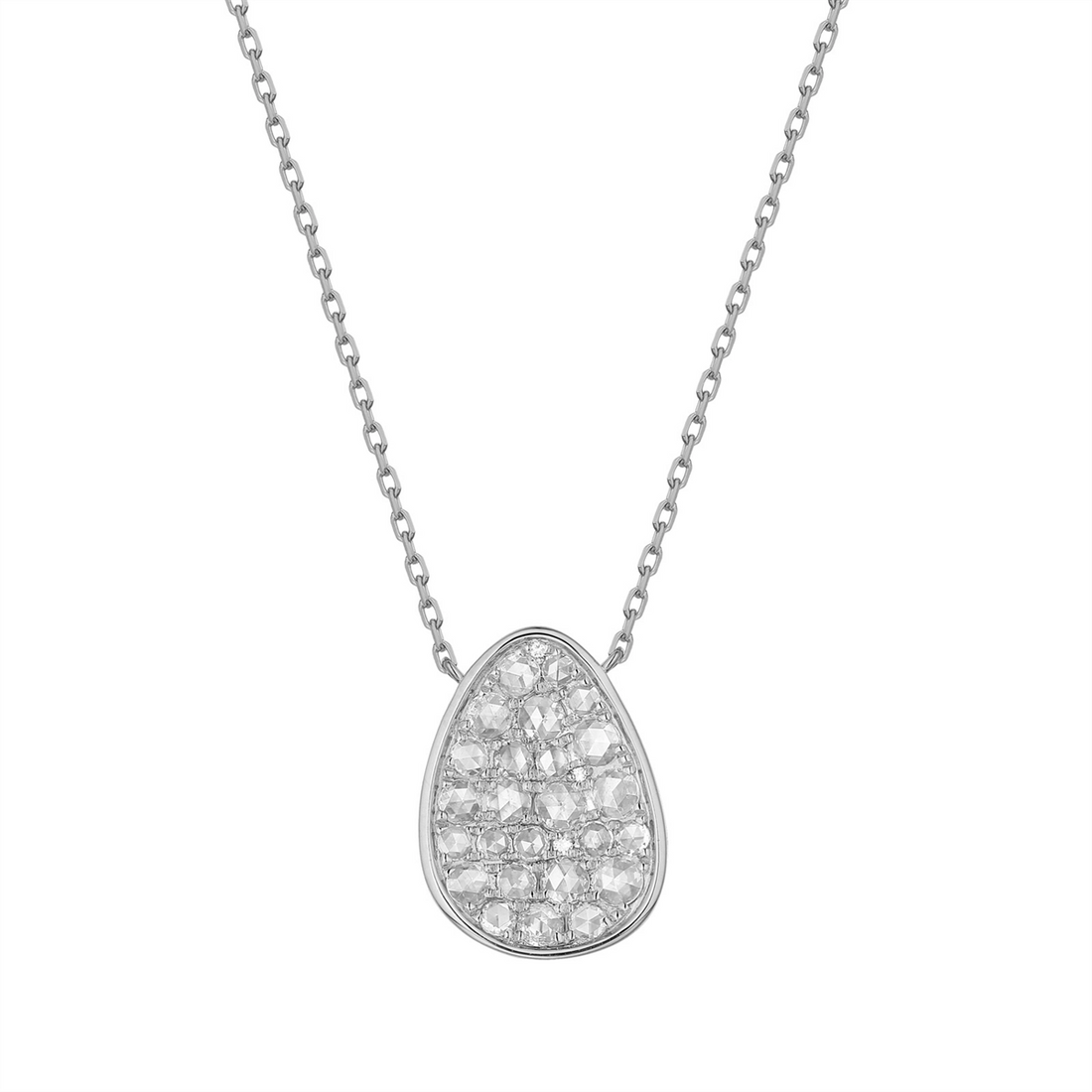 Necklaces Necklaces in White Gold containing Diamond 449844