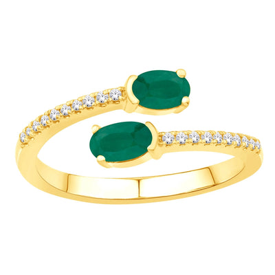 Rings Rings in Yellow Gold containing Multi-gemstone, Diamond, Emerald 449899