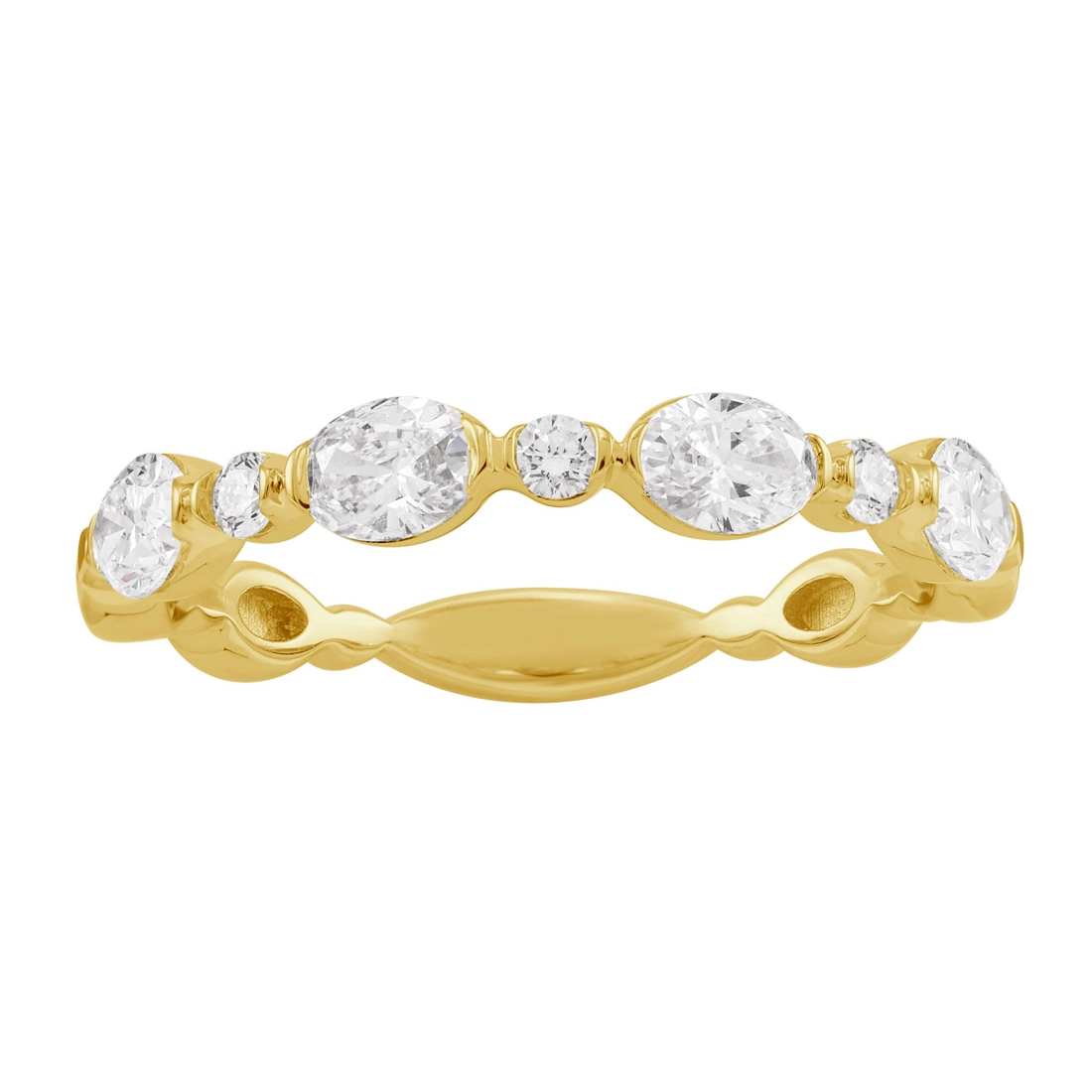 Wedding Bands Wedding Rings in Yellow Gold containing Diamond 449918