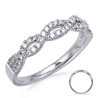 Wedding Bands Rings in White Gold containing Diamond 449927