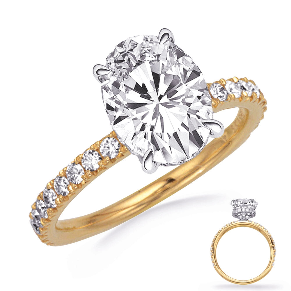 Engagement Collections Engagement Rings in Mixed Metals containing Diamond 449933