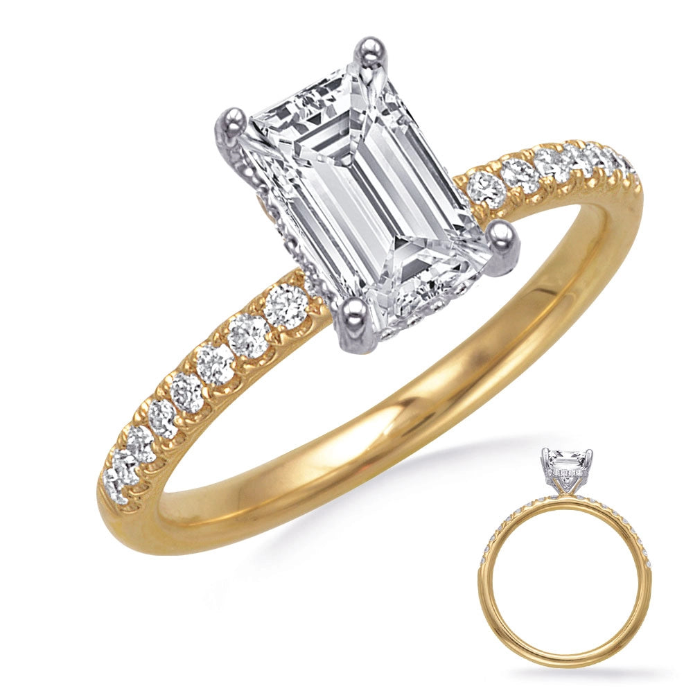 Engagement Collections Engagement Rings in Mixed Metals containing Diamond 449935