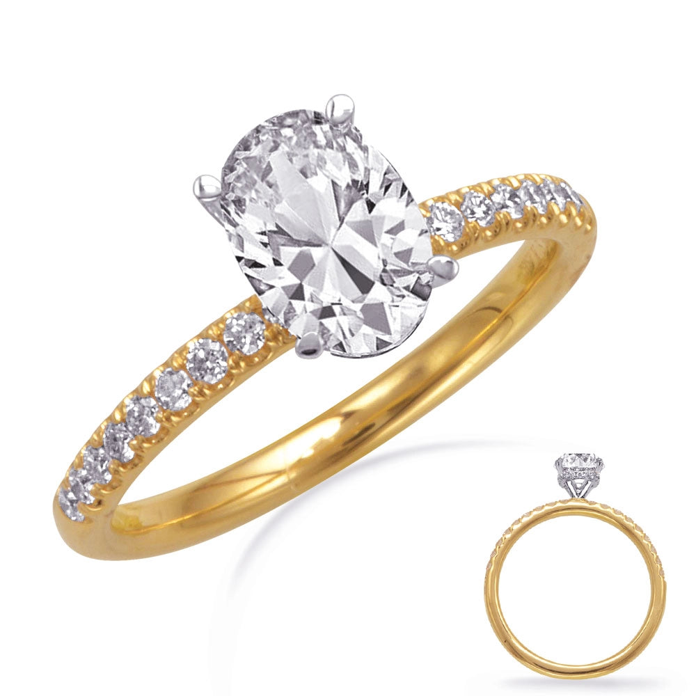 Engagement Collections Engagement Rings in Mixed Metals containing Diamond 449936