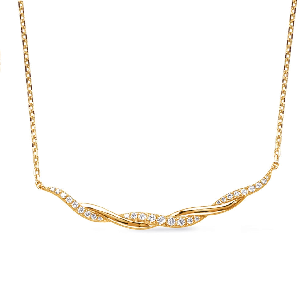 Necklaces Necklaces in Yellow Gold containing Diamond 449941