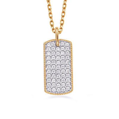 Necklaces Necklaces in Yellow Gold containing Diamond 449942