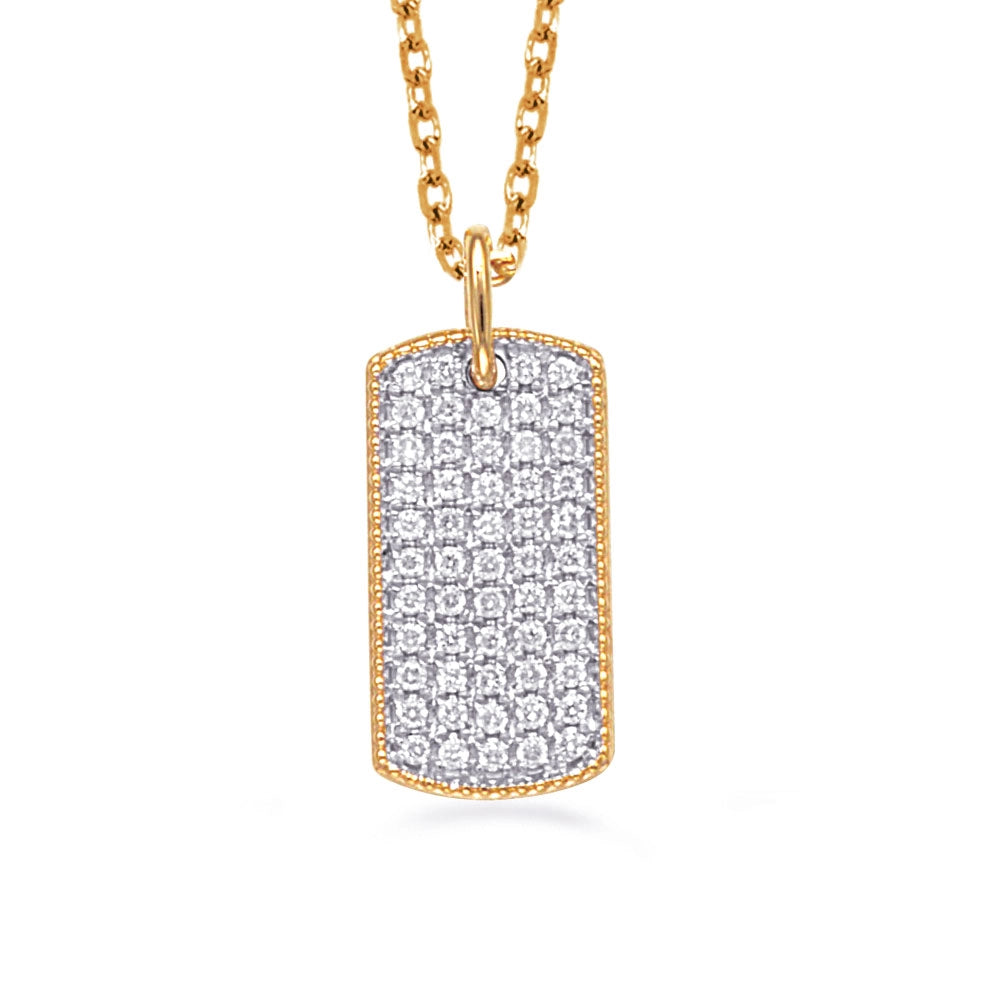 Necklaces Necklaces in Yellow Gold containing Diamond 449942