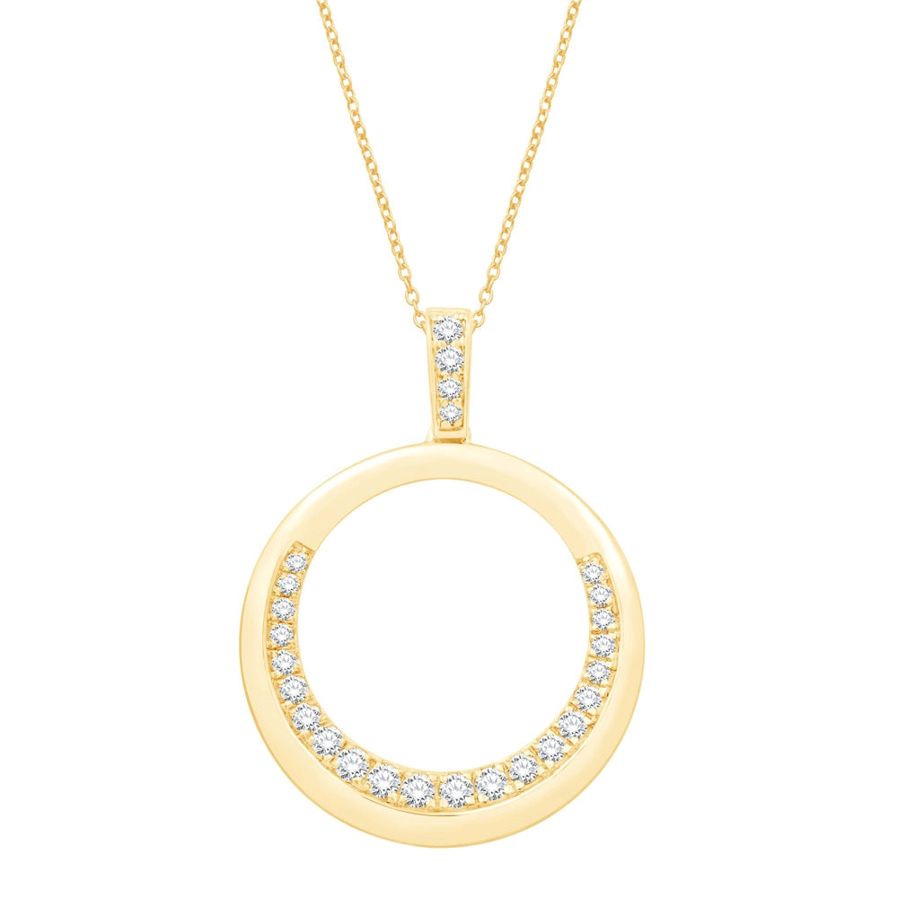 Pendants Pendants in Yellow Gold containing Diamond 449943