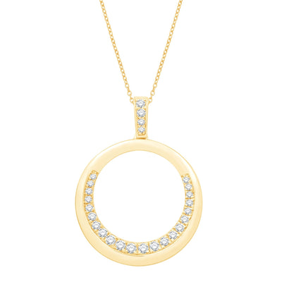 Pendants Pendants in Yellow Gold containing Diamond 449943