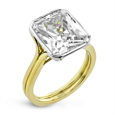 Simon G Engagement Rings in Yellow Gold containing Diamond LR4148-Y