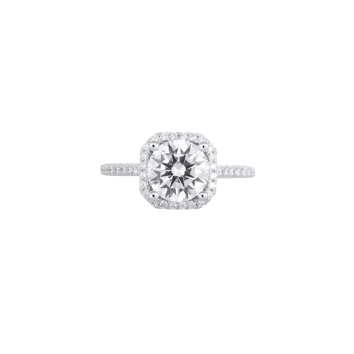 Fana Engagement Rings in White Gold containing Diamond S3788/WG-2.0CT