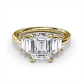 Fana Engagement Rings in Yellow Gold containing Diamond 449951