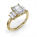 Fana Engagement Rings in Yellow Gold containing Diamond 449951