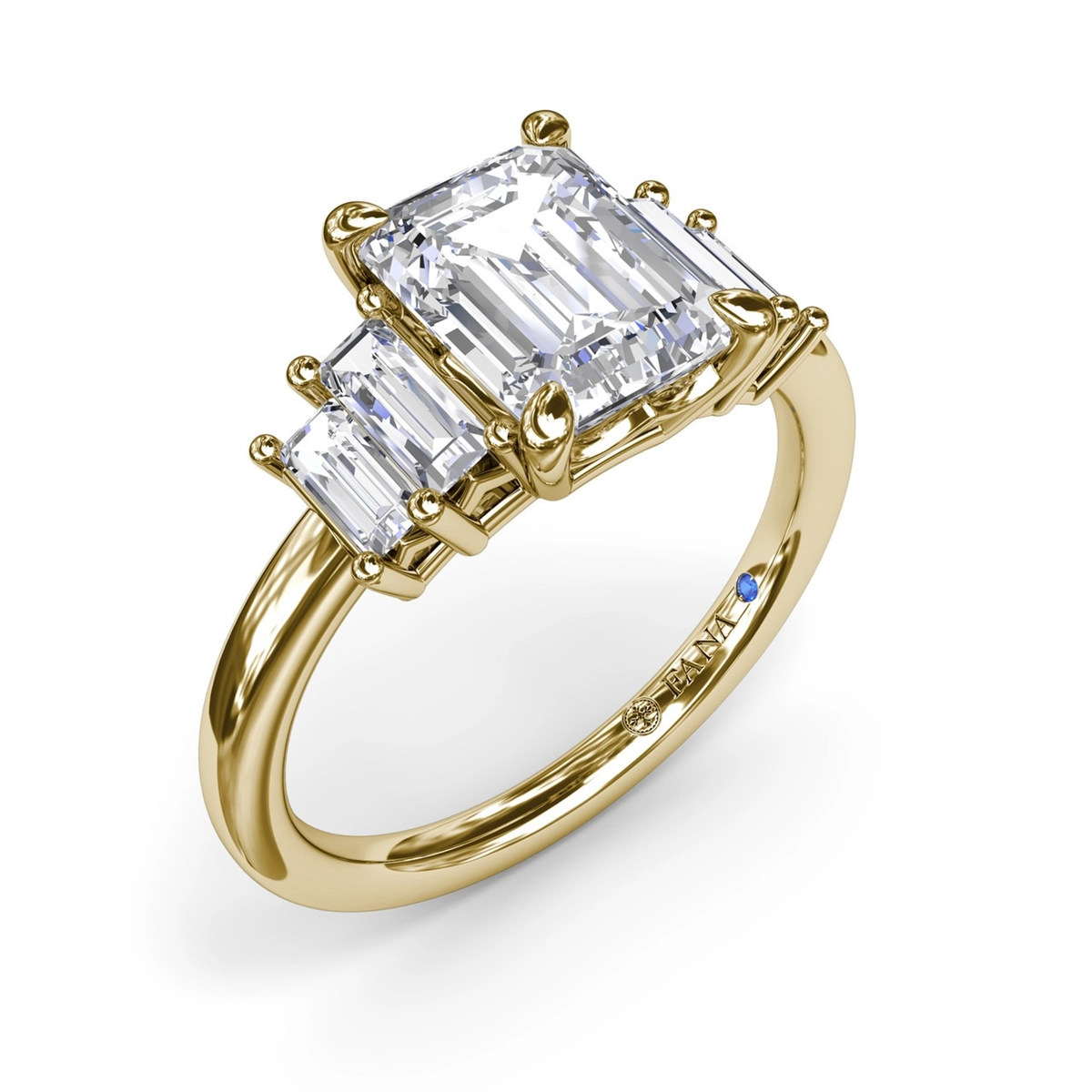 Fana Engagement Rings in Yellow Gold containing Diamond 449951