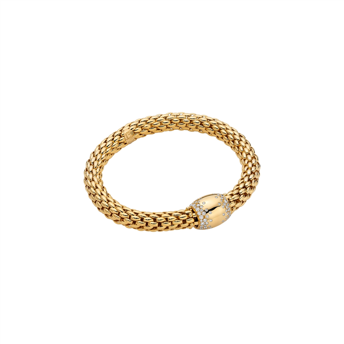 FOPE Bracelets in Yellow Gold containing Diamond 45214BX_BB_G_XGX_00S