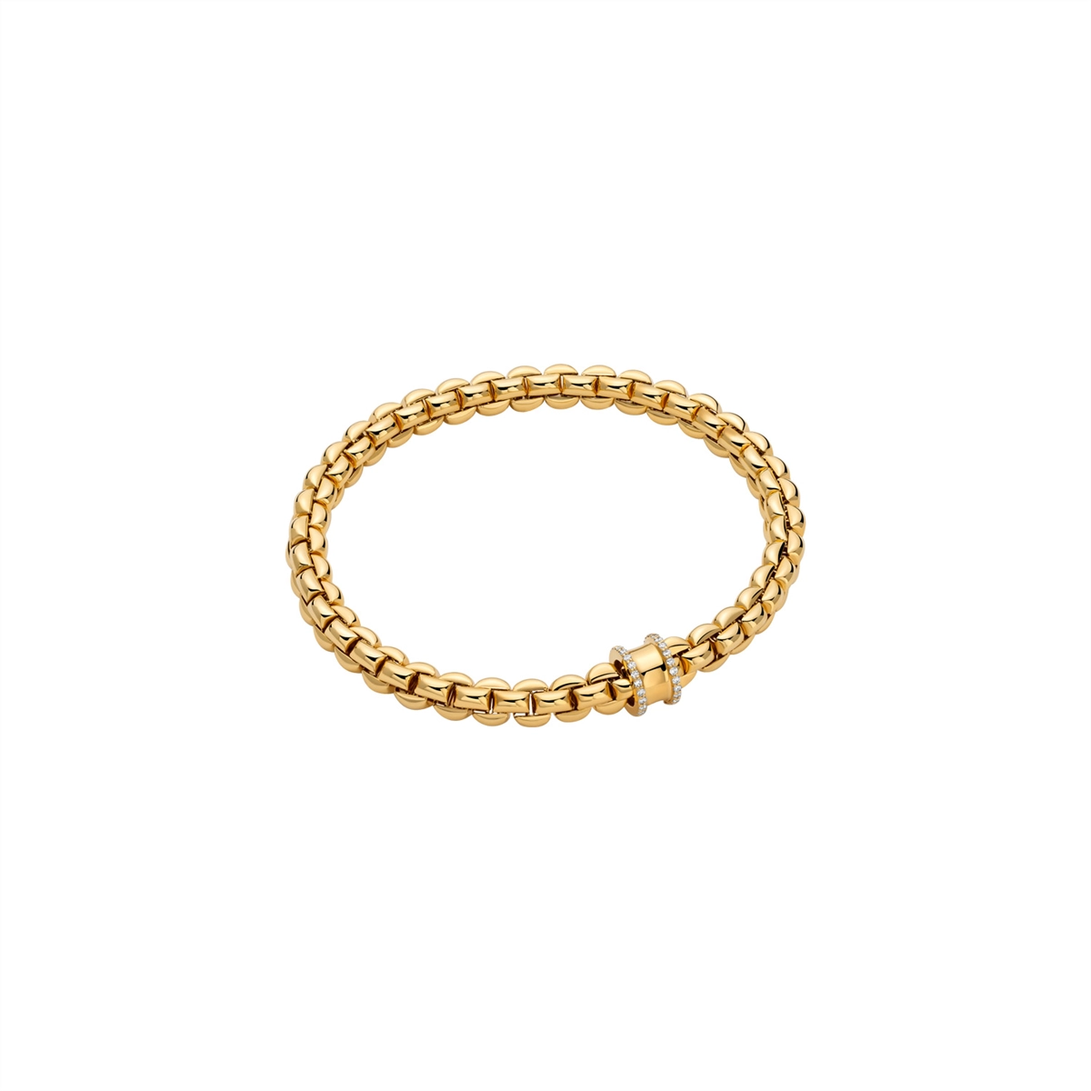 FOPE Bracelets in Yellow Gold containing Diamond 72810BX_BB_G_XGX_00M