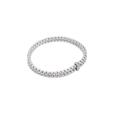 FOPE Bracelets in White Gold containing Diamond 75501BX_BB_B_XBX_00M