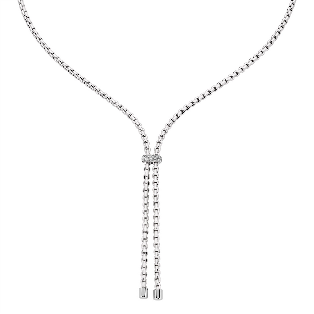 FOPE Necklaces in White Gold containing Diamond 75501CX_BB_B_XBX_043