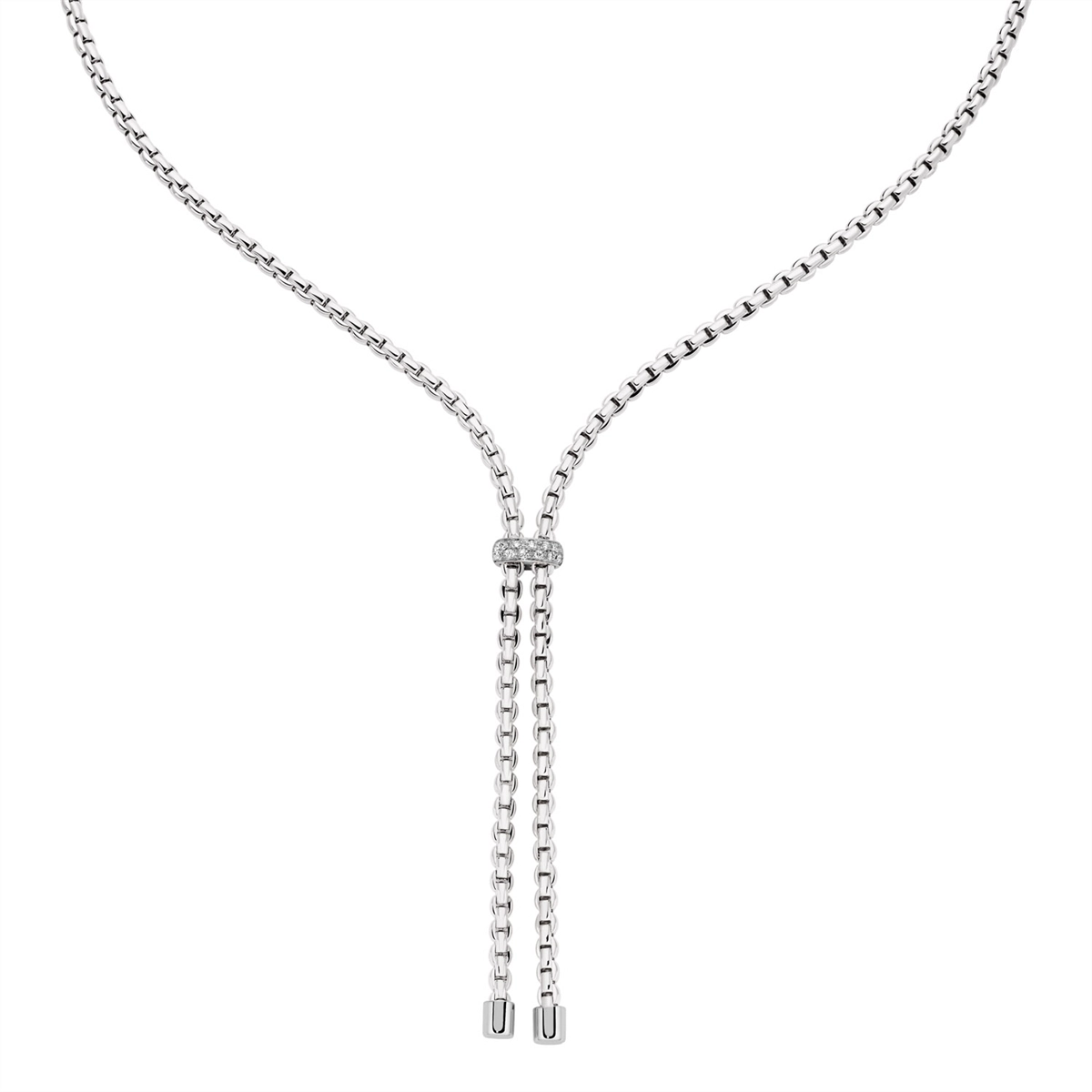 FOPE Necklaces in White Gold containing Diamond 75501CX_BB_B_XBX_043