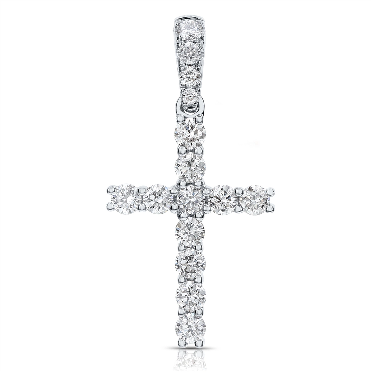 Pendants Pendants in White Gold containing Diamond 450024