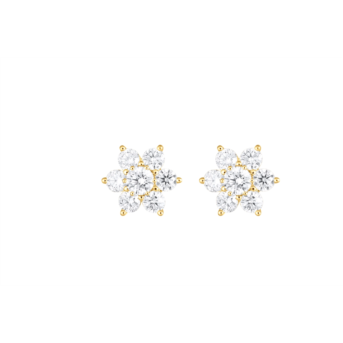 Earrings Earrings in Yellow Gold containing Diamond 450046