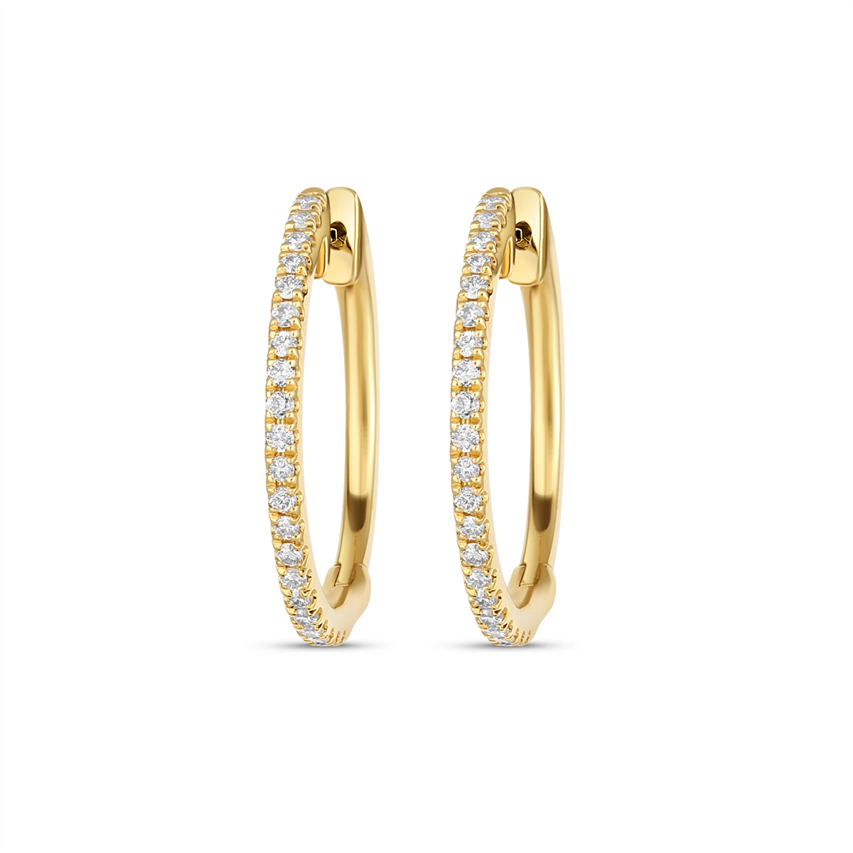 Earrings Earrings in Yellow Gold containing Diamond 450050